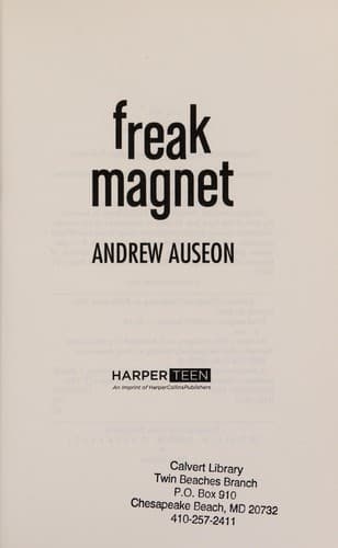 Cover of Freak magnet