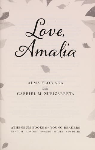 Cover of Love, Amalia