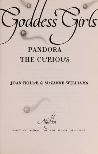 Cover of Pandora the curious
