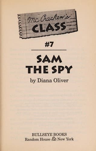Cover of Sam the spy