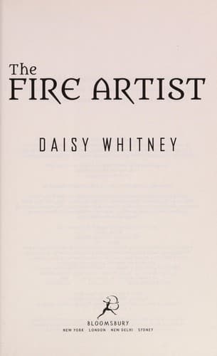 Cover of The fire artist