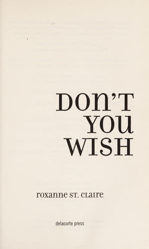 Cover of Don't You Wish