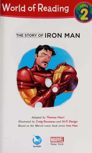 Cover of The story of Iron Man