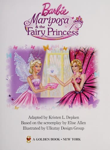 Cover of Barbie Mariposa & the fairy princess