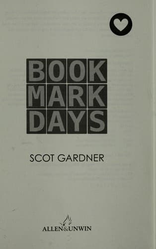 Cover of Bookmark days