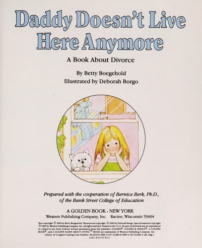 Cover of Daddy doesn't live here anymore