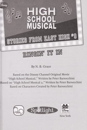 Cover of High school musical