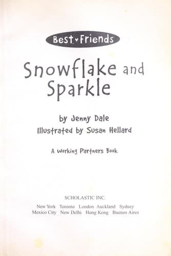 Cover of Snowflake and Sparkle