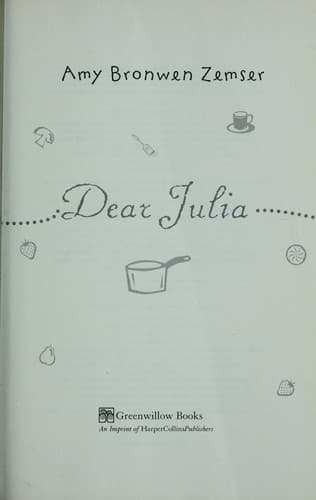 Cover of Dear Julia