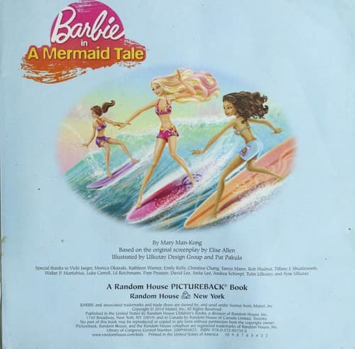 Cover of Barbie in a mermaid tale