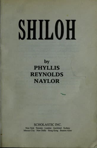 Cover of Shiloh