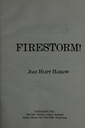 Cover of Firestorm!
