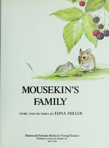 Cover of Mousekin's Family