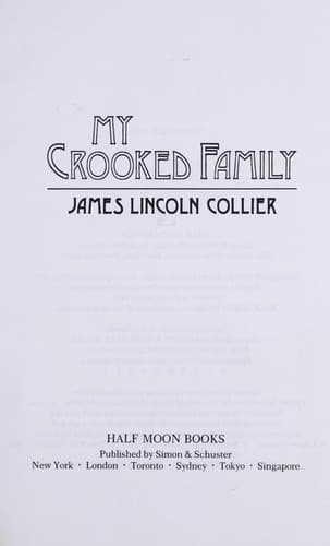 Cover of My crooked family