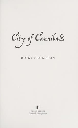 Cover of City of cannibals
