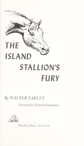 Cover of The island stallion's fury