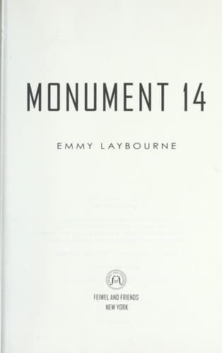 Cover of Monument 14