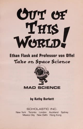 Cover of Out of this world!