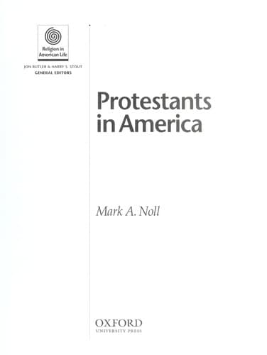 Cover of Protestants in America