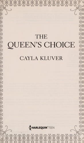 Cover of The Queen's choice