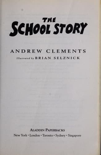 Cover of The school story