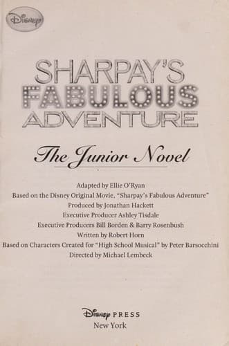 Cover of Sharpay's fabulous adventure