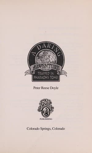 Cover of Trapped in Pharaoh's tomb