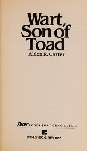 Cover of Wart, son of Toad
