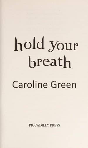 Cover of Hold your breath