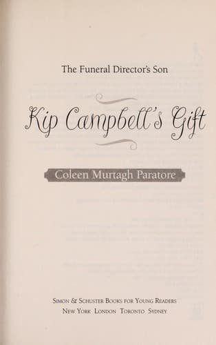 Cover of Kip Campbell's gift