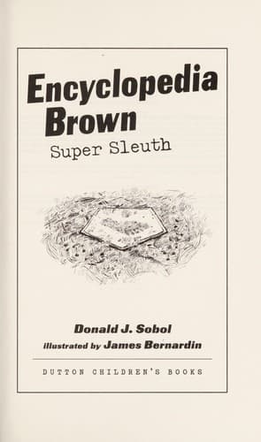 Cover of Encyclopedia Brown, Super Sleuth