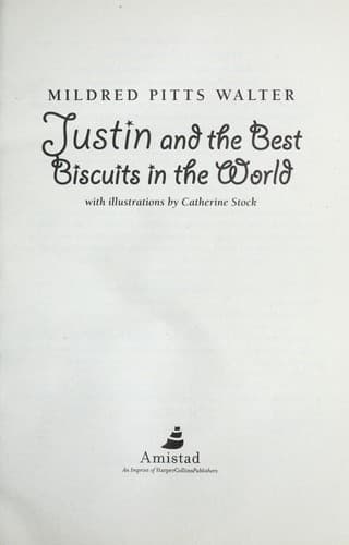 Cover of Justin and the best biscuits in the world
