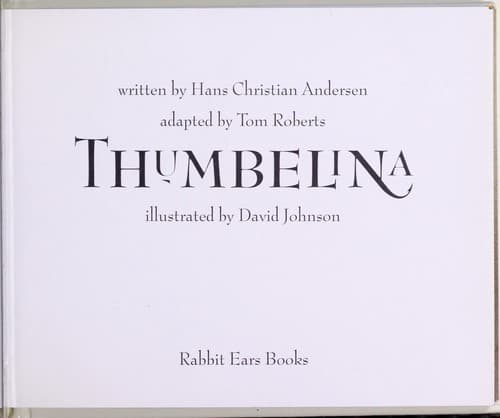 Cover of Thumbelina
