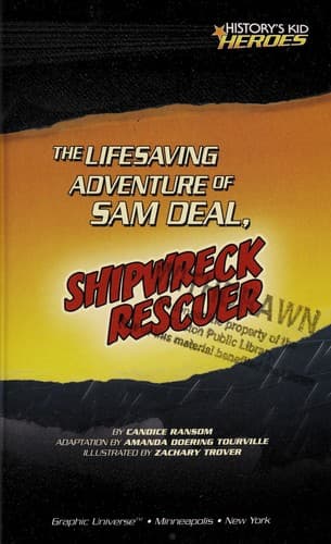 Cover of The life-saving adventure of Sam Deal, shipwreck rescuer