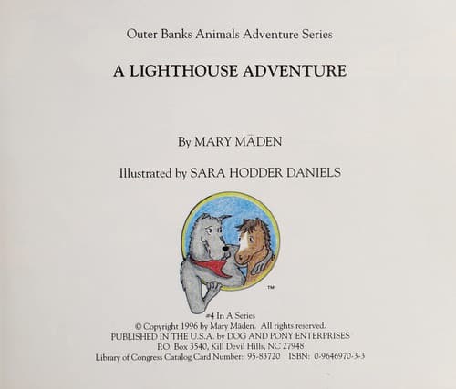 Cover of A lighthouse adventure