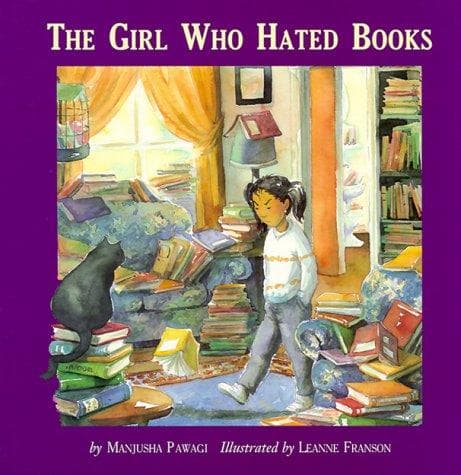 Cover of Girl who hated books