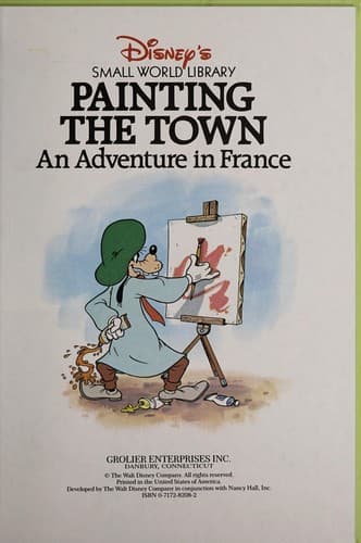 Cover of Painting the Town: An Adventure in France