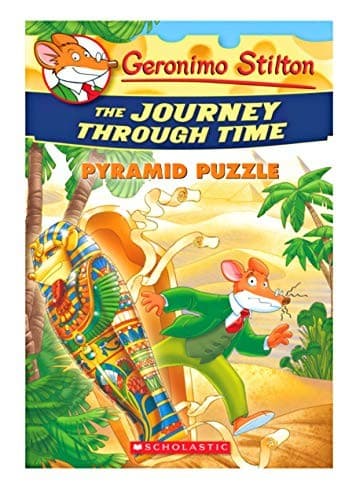 Cover of "The Journey Through Time" Pyramid Puzzle