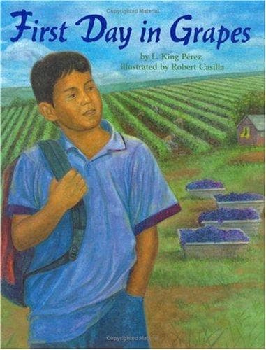 Cover of First Day in Grapes (Pura Belpre Honor Book. Illustrator