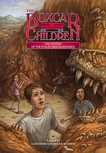 Cover of The Mystery of the Stolen Dinosaur Bones
