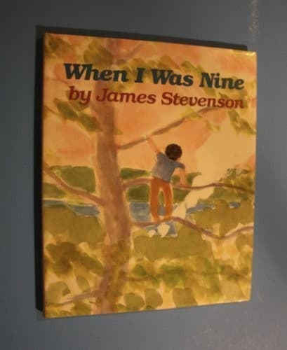 Cover of When I was nine