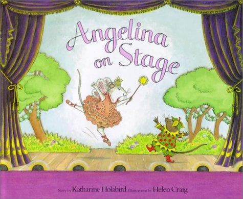 Cover of Angelina on stage