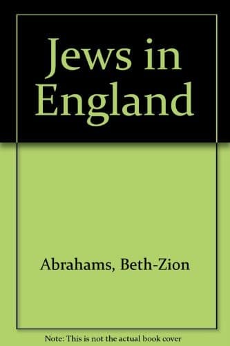 Cover of The Jews in England