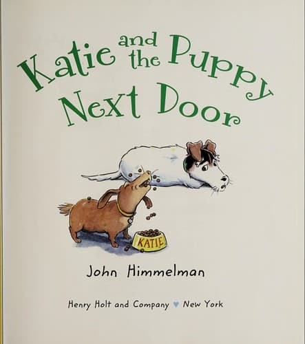 Cover of Katie and the puppy next door