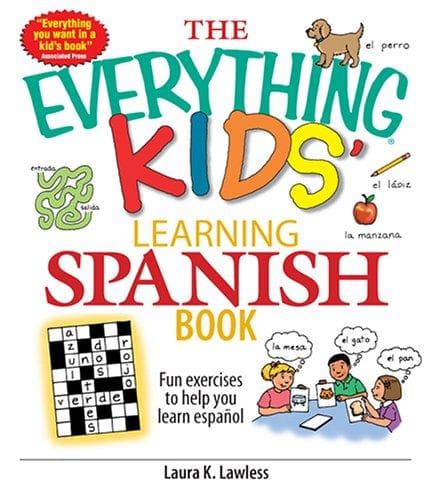Cover of The everything kids learning Spanish book