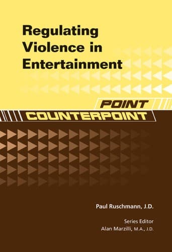 Cover of Regulating violence in entertainment