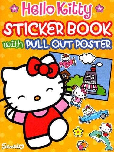 Cover of Hello Kitty Sticker Books With Pull-Out Poster