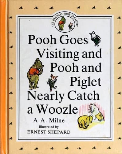 Cover of Pooh Goes Visiting and Pooh & Piglet Nearly Catch a Woozle