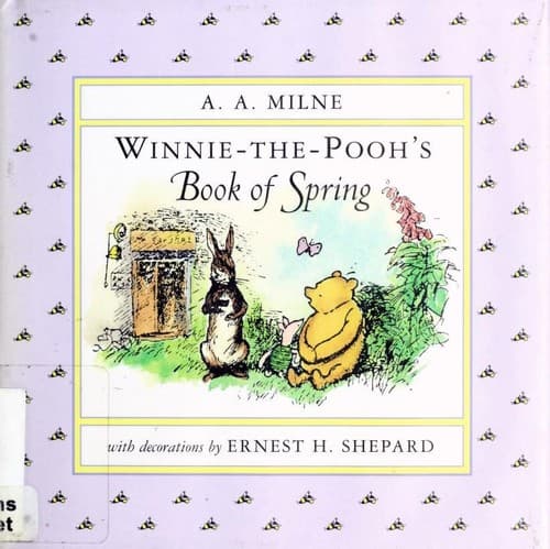 Cover of Winnie-the-Pooh's Book of Spring