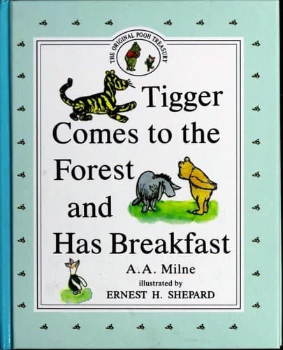 Cover of Tigger Comes to the Forest and Has Breakfast
